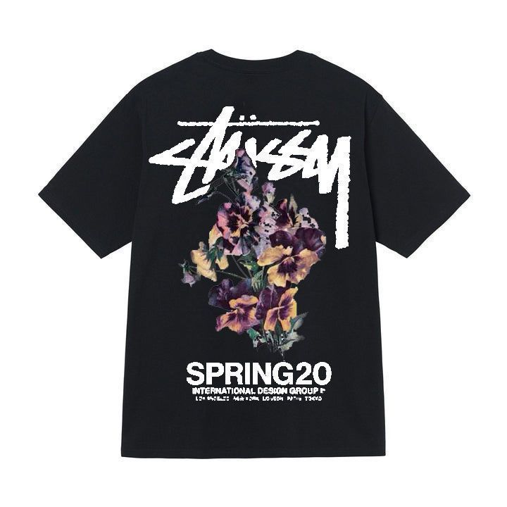 Stussy対外貿易で作られた品質2025新型スチュアート半袖tシャツ270g重ポンド高品質男女|undefined