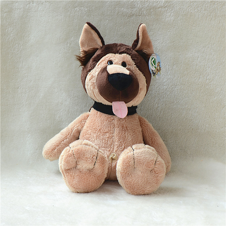 Procesamiento de fábrica juguetes de peluche personalizados lindo muñeco de Schonari muñeco de perro muñeco de trapo logotipo de regalo de la reunión anual