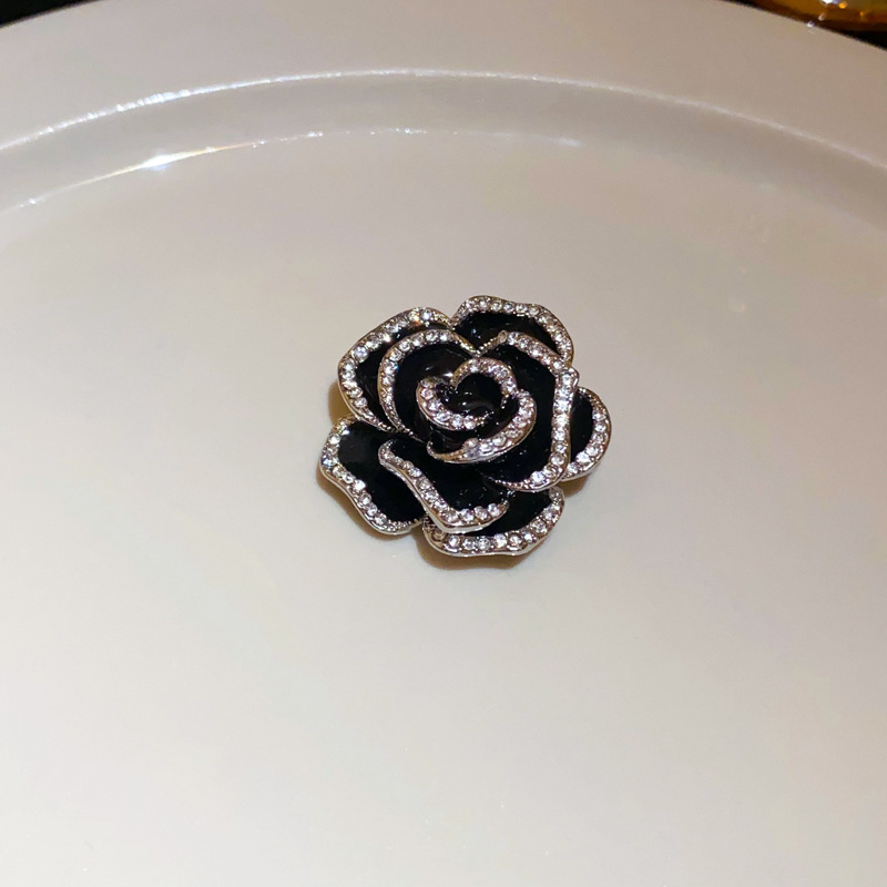 Flower, Bow Knot Pattern Women's Gender Vintage Style Pin Flower Bow Knot Copper Women's Brooches