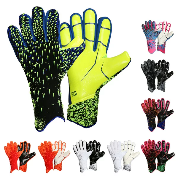 Professional Grade Football Goalkeeper Gloves Thickeneded Latex Anti-Slip Special Full Set of Kidsren's Goalkeeper Gloves 2025 New Style