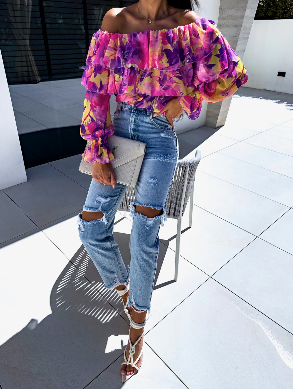 210g Weight Long Sleeve Sleeve Length Regular Sleeve Sleeve Type Polyester Fabric Type Regular Top Length Blouse Tops Type Holiday, Beach Occasion Boat Neck Neckline Regular Fit Fit Type Printing Pattern Summer Season Women's Gender Vacation Style Wholesale Women's Vacation Printing Long Sleeve Blouses 4
