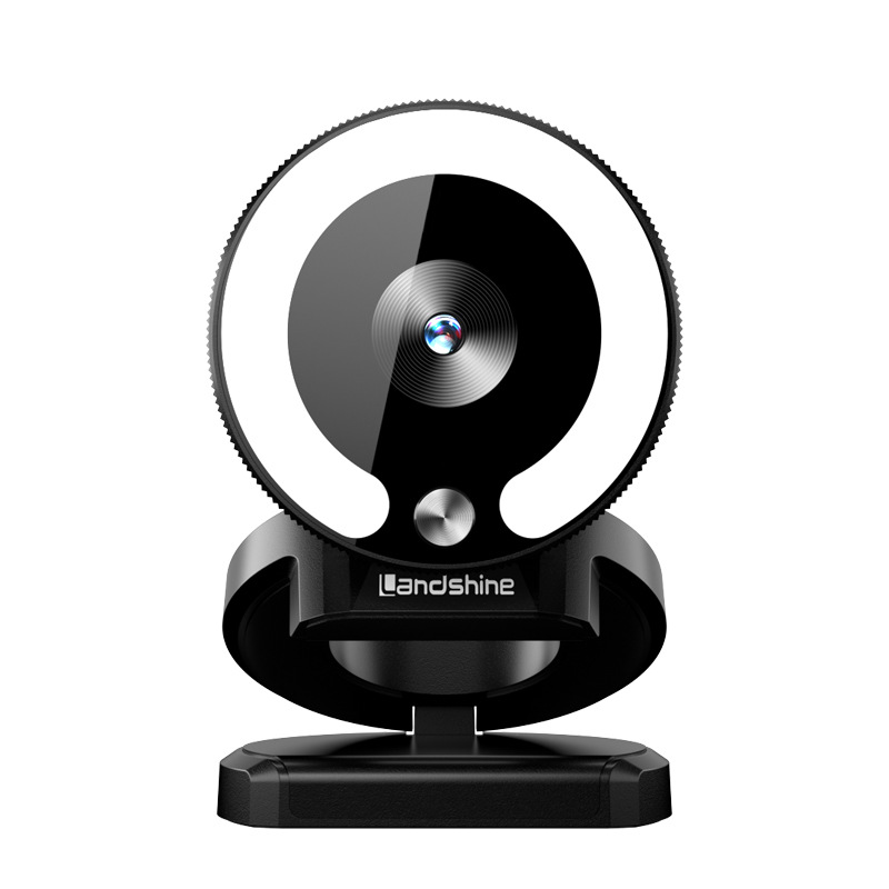 电脑网络摄像头1080P/2K自动对焦美颜补光直播会议私模摄像头跨境