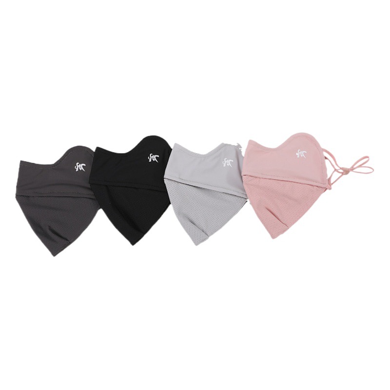 Three-dimensional slimming women's high-looking breathable new cold-proof eye corner washable hot label mask riding windproof Outdoor
