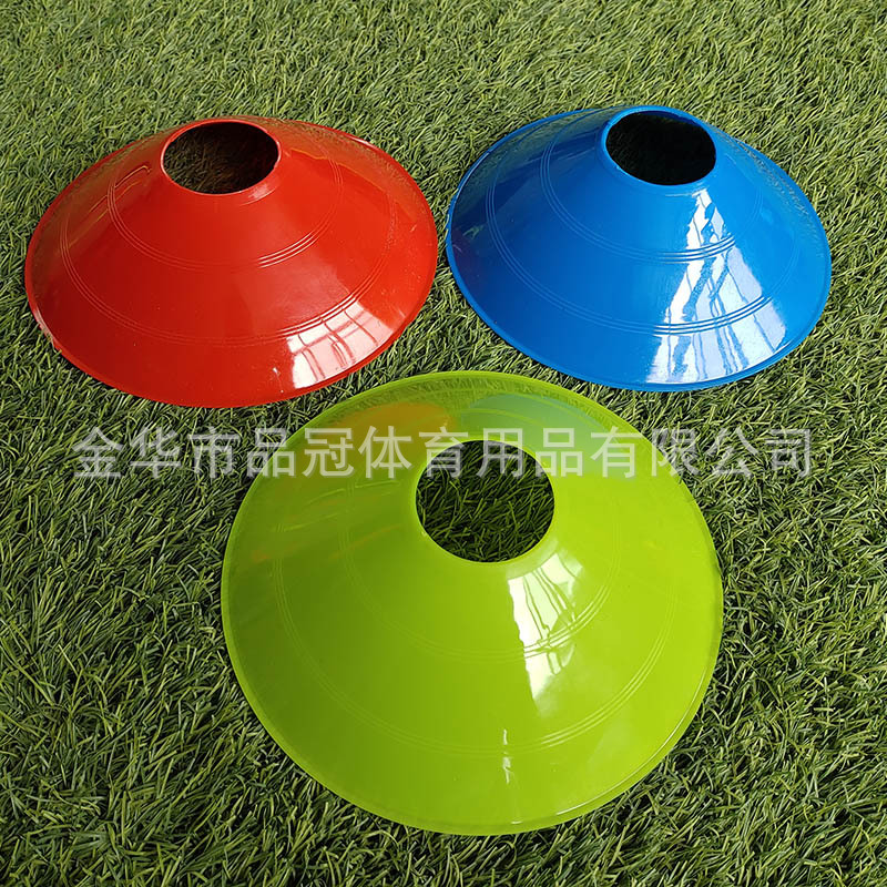 Marcadores engrosados, marcadores de disco, obstáculos de entrenamiento de fútbol, materiales de entrenamiento de agilidad, fabricantes de entrenamiento de fútbol de baloncesto al por mayor