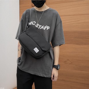 Distinctive Small Men's Bag Women's Bag New Japanese-style Casual Ins Crossbody Bag Fashionable Korean-style Portable Simple Shoulder Bag
