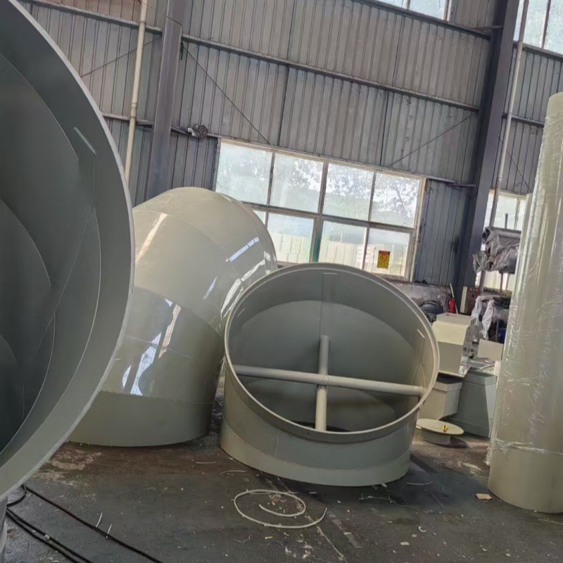 四川源头厂家供应大口径PP风管工业管道 PP阻燃防火矩形风管