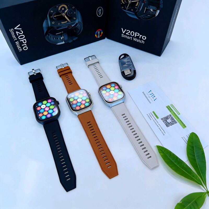 2026 Cross-Border Private Model New V20Pro Smart Watch Bluetooth Call Heart Rate Blood Pressure Detection Sports Watch