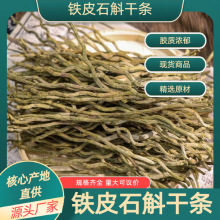 铁皮石斛干条烤条干芽条浙江种苗石斛批发鲜条基地现货枫斗直邮