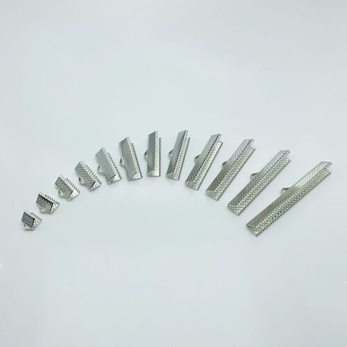 DIY jewelry accessories high-quality electroplated metal pony collar strap buckle cord clamp