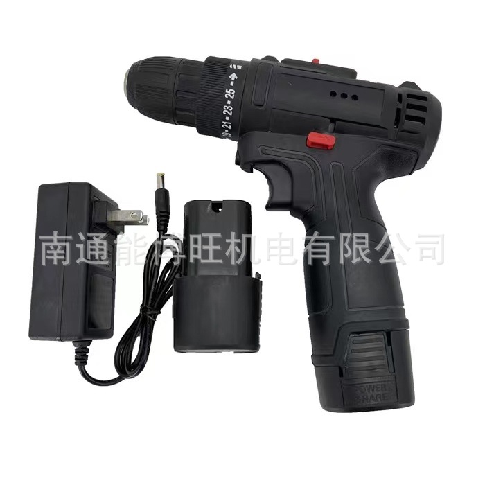 Venta al por mayor taladro eléctrico taladro de mano de litio recargable taladro de mano pequeño taladro de mano multifuncional destornillador eléctrico taladro de impacto