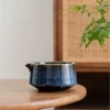 Kiln with mouth becomes brushed blue