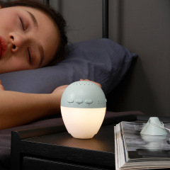 亚马逊热款水滴白噪音睡眠仪呼吸氛围灯音乐白噪音助眠仪智能定时