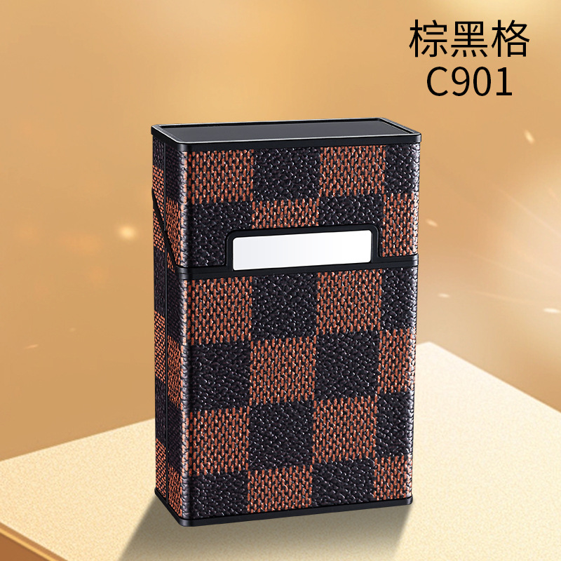 Encendedor recargable de corteza creativo para la aprobación de la caja de cigarrillos en una caja dura y suave empaquetada con cáscara de cigarrillo resistente a la compresión a prueba de humedad portátil y duradero