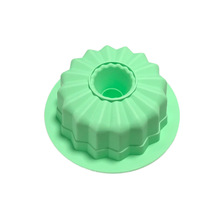 8英寸圆形创意硅胶制品蛋糕模具微波炉烤盘烘焙工具厂家批发