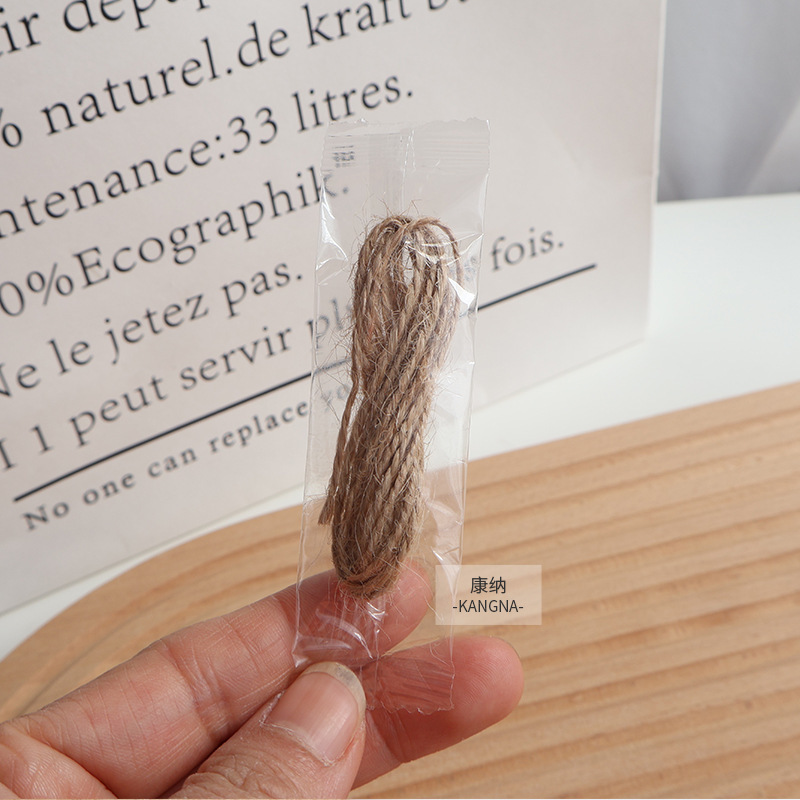新型の小さい株の麻縄の工芸品の包装の縄DIY装飾の服装の吊り札の補助材料は縄を掛けて工場の卸売りを引き出します。|undefined