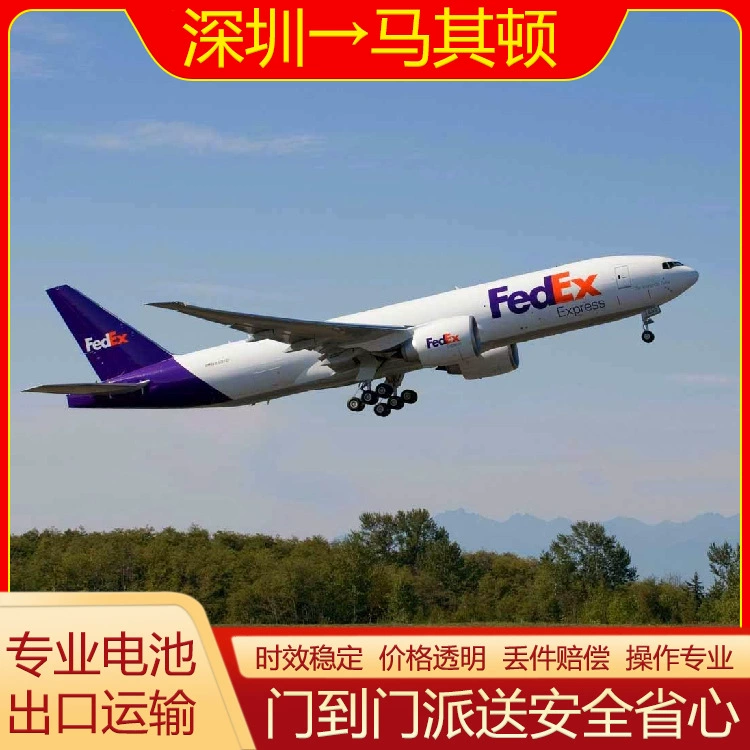 Электрический сбалансированный автомобиль чистый аккумулятор Шэньчжэнь в Македонию FedEx Экспресс, включая налог двойной очистки до двери DDU выделенной логистики