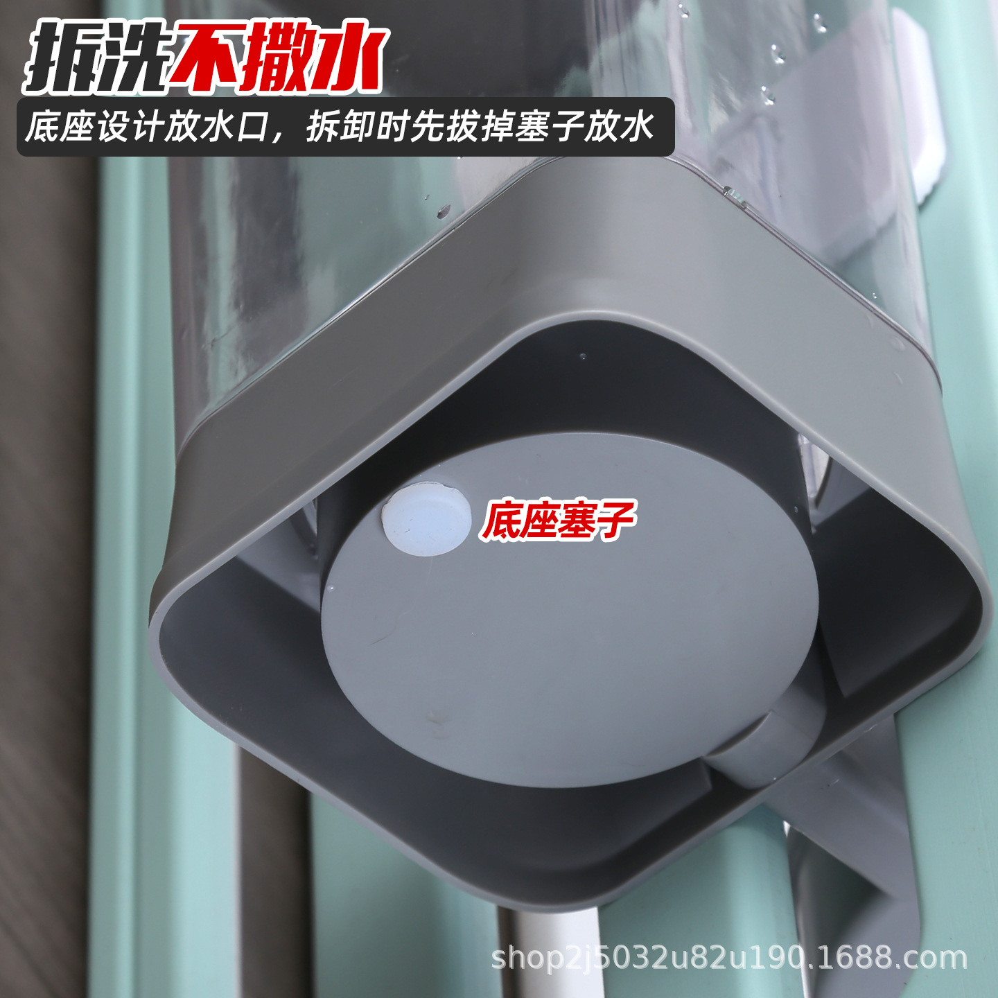 Perro bebedor de agua jaula colgante gato alimentación de agua gato villa cubierta abierta agregar agua tipo suspensión no húmeda boca de agua de cocina de agua de cocina tazón de agua