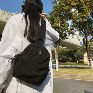 新款休闲包大学街头休闲斜挎包逛街包夏季个性出游包小众设计腰包