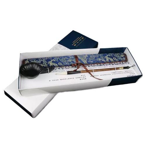 Brush, water butterfly, brocade, water writing cloth, copybook, gift box set, student beginners practice calligraphy, a complete set