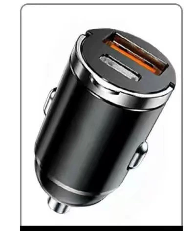 Car USB Charger 3.1A with Digital Display (4U) — Dual USB Fast Charge, PD/QC Options