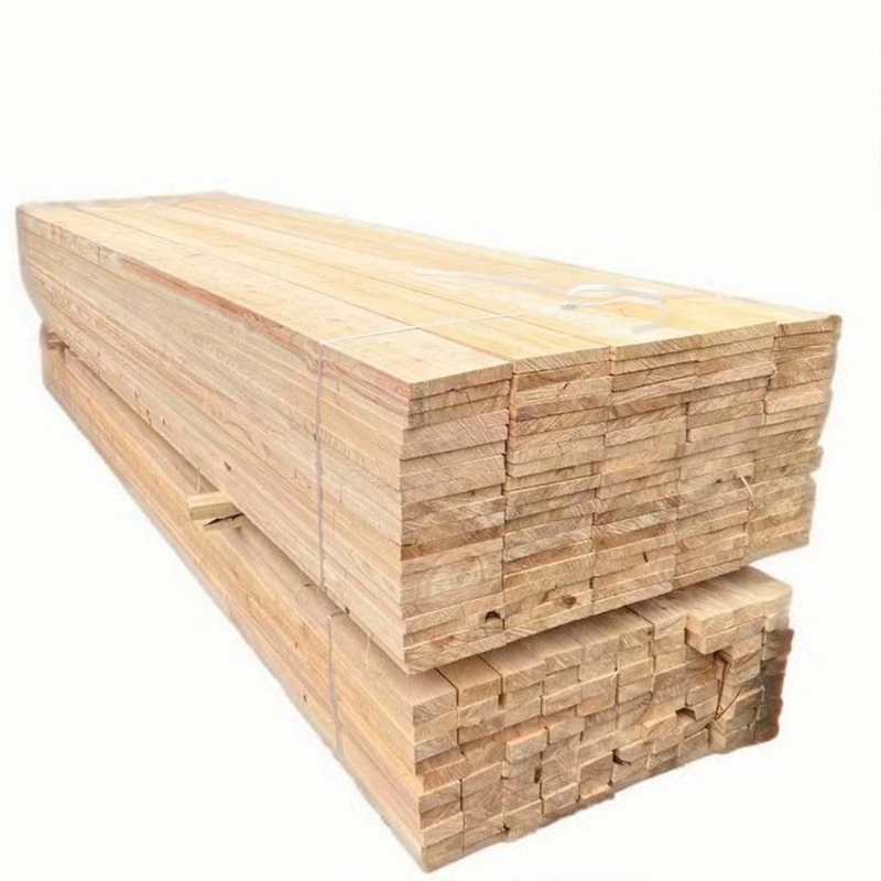 White pine construction wooden formwork 4*7 engineering infrastructure wood hemlock bridge engineering sleeper pad wood mine wood road wood