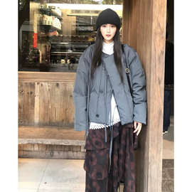 年白鸭绒羽绒服女天2024新款90短款感超高级加厚冬季外套好看休闲