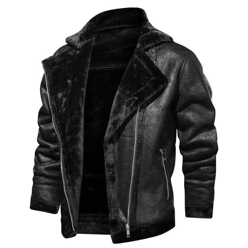 Men's Cotton Jacket Regular Fit With Pockets In Brown_voghion.com