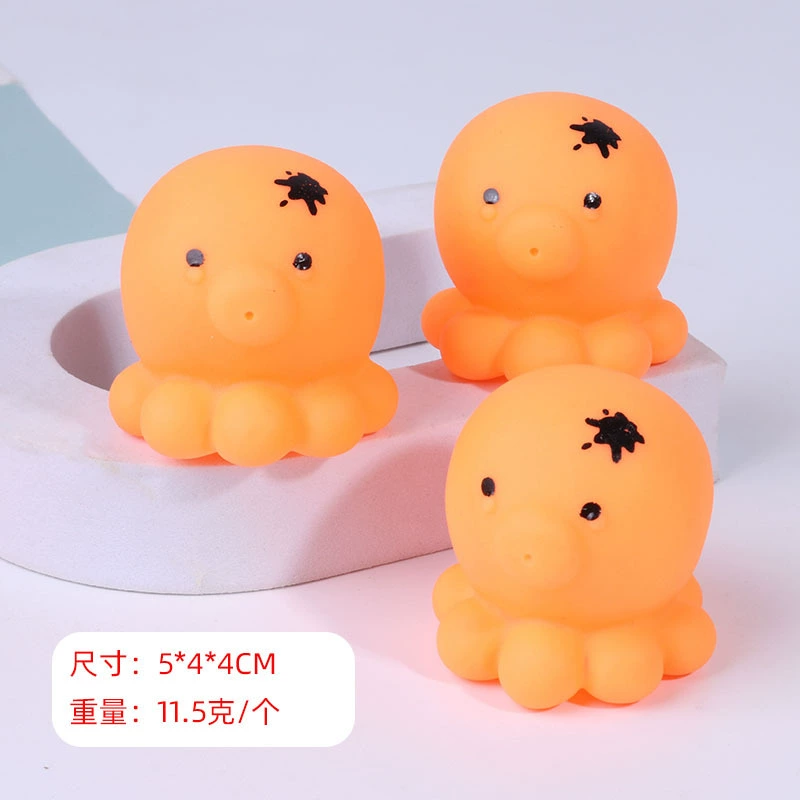 squishy стресс-игрушка, фуксия персонаж мультфильма — assorted Bath & Slime Squeeze Toy