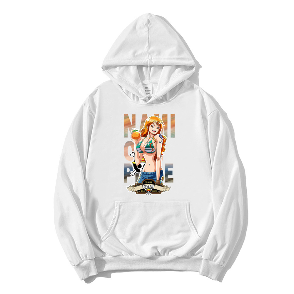 Suéter de manga larga de One Piece Sauron Luffy Anime Segunda dimensión Periférico Moda Otoño e invierno Suéter para hombres y mujeres Suéter con capucha