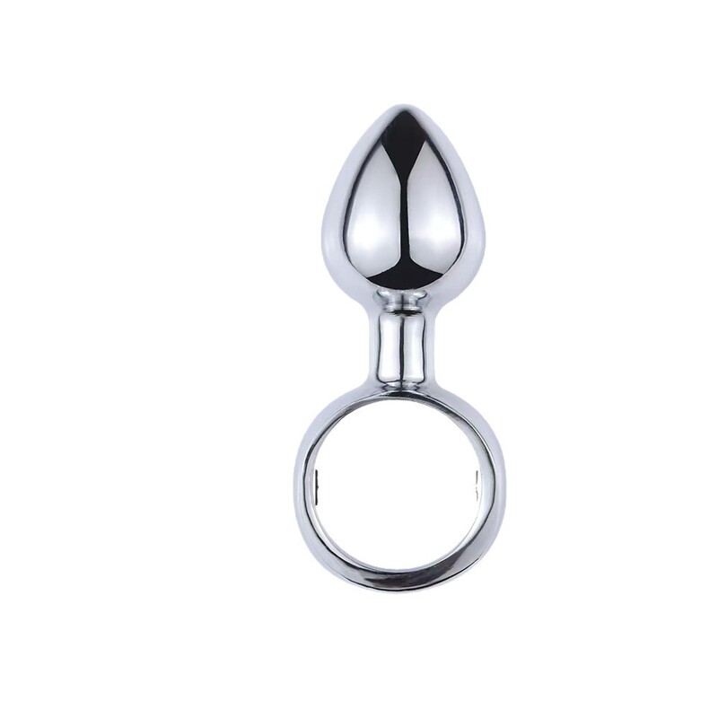 Qingku メタルプルタグアナルプラグ初心者入門男性と女性の器具オナニーデバイス G スポット後庭おもちゃ大人の製品|undefined