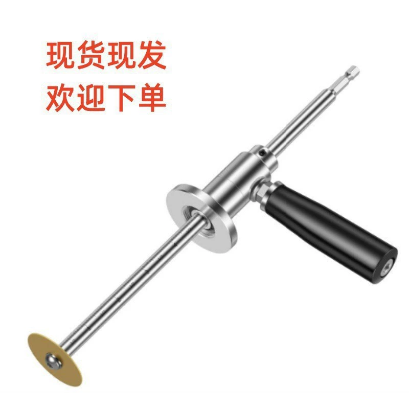 Инструменты для установки водопровода и электропроводки: резак для ПВХ труб с шкалой для регулировки длины реза