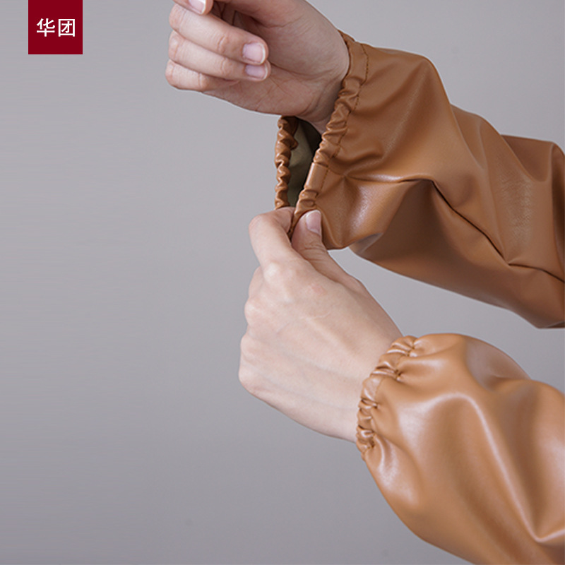 Oversleeve impermeable hombres y mujeres anti-sucio a prueba de aceite oversleeve adulto trabajo resistente al desgaste Otoño e Invierno cocina limpieza oversleeve extendido