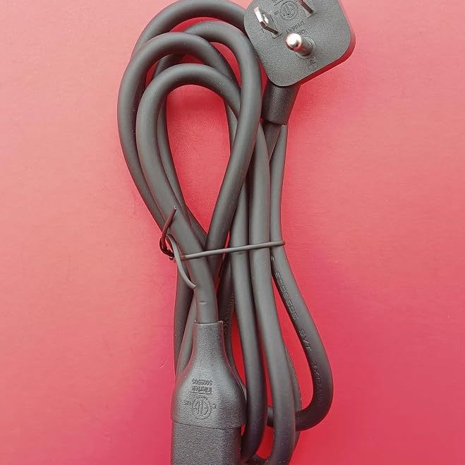 Cable de alimentación, adecuado para ollas a presión, computadoras y copiadoras; cable de extensión de tres enchufes de codo de 45 grados image 3