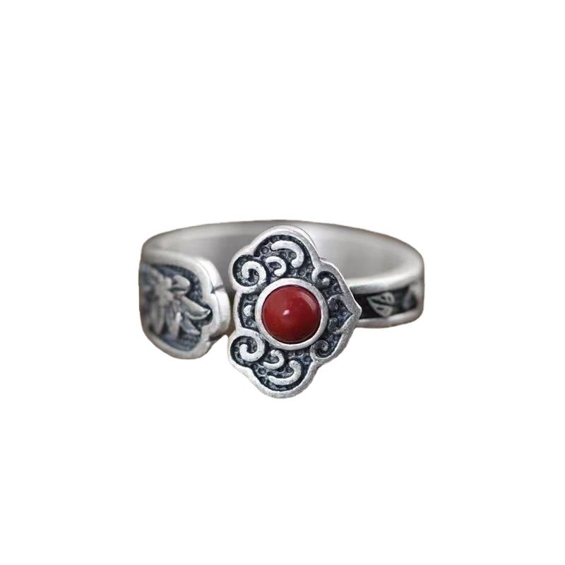 Retro fashionable ethnic ring, ethnic style