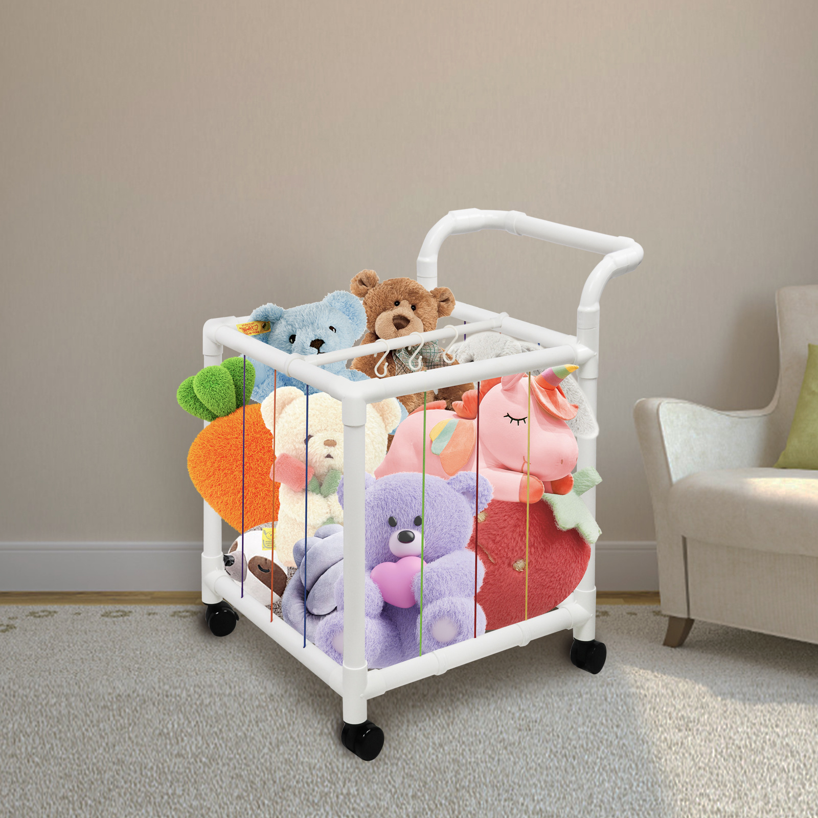 B 단일 팔걸이 풀 로프