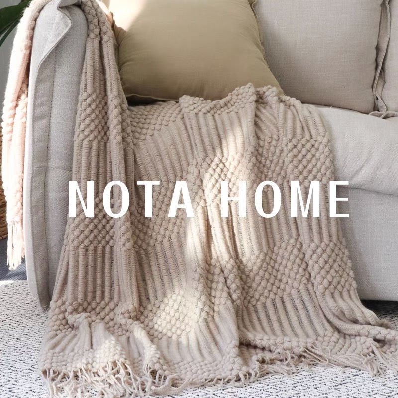 ins Northern Europe Air blanket Shawl Light extravagance Blanket cloak Sofa blanket Office Nap blanket Blanket Make the bed