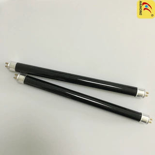 T5 4W 6W 8W UV紫外线灯管验钞探测舞美 美甲长波365nm台式杀菌灯