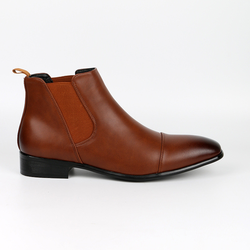Übergroße Herrenschuhe Retro-Mode lässige Herrenstiefel_voghion.com