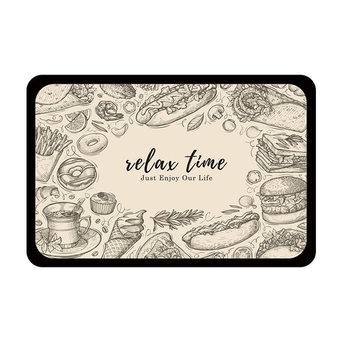 Countertop drain mat kitchen bar absorbent coaster bowls and plates cup drying mat tea table bar no-wash insulation mat