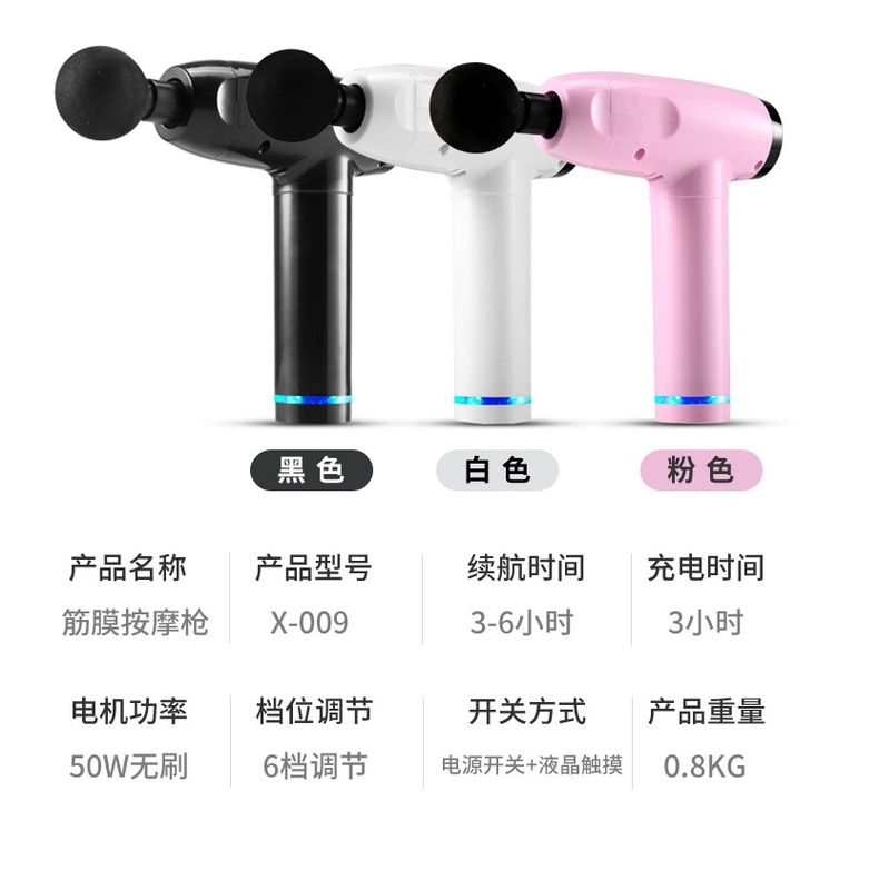 国境を越えた工場直販筋膜ガン USB 充電式ミニ筋肉頸部マッサージガン振動マッサージガン電動ガンポータブル|undefined