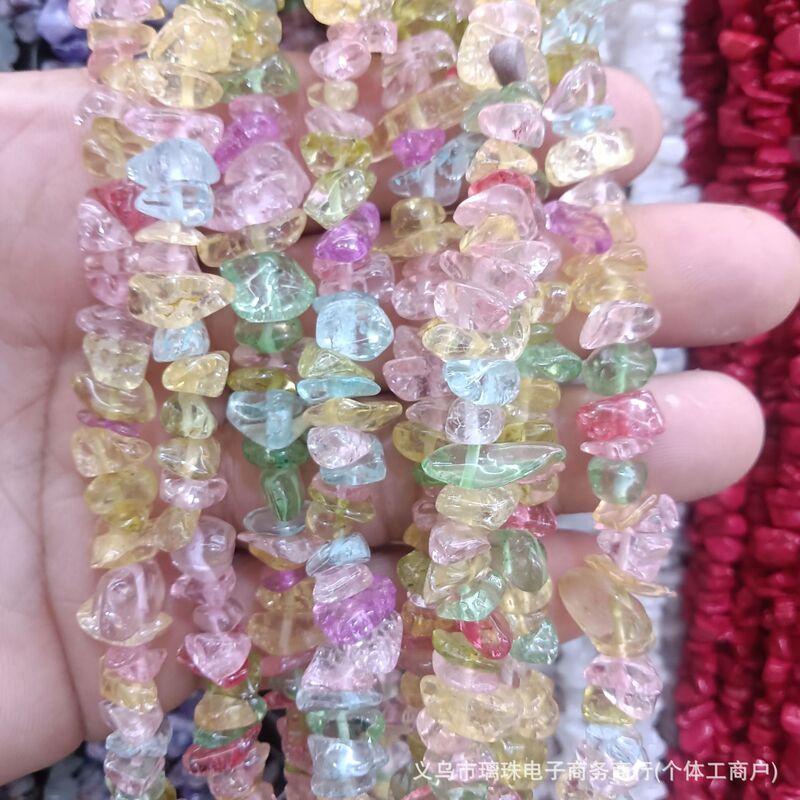 天然水晶瑪瑙砂利原石 diy ジュエリーアクセサリーブレスレットビーズクリスタル消磁石砂利卸売|undefined