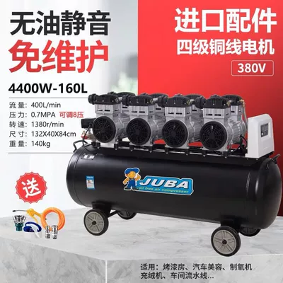 Hava kompressorları – large spray paint high pressure - classic-114-160-l-three-phase-copper-wire-with-4-solenoid-valves