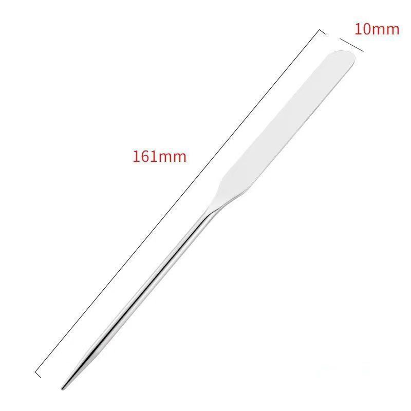 Paleta de acero inoxidable Paleta de maquillaje Paleta de maquillaje Paleta de maquillaje Paleta de maquillaje