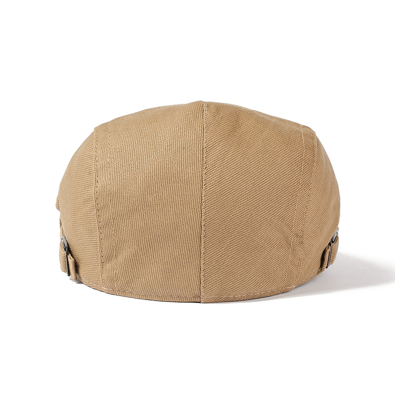 Baixiaoyuan japonés retro peaked Cap hombres y mujeres artístico boina monocromo sombrero Amazon sombrero delantero