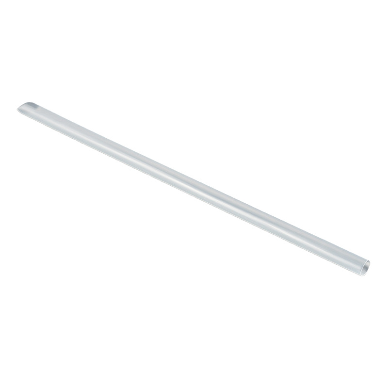 Plástico transparente desechable perla leche té paja gruesa embalaje independiente resistente a altas temperaturas señaló bebida tubo impermeable
