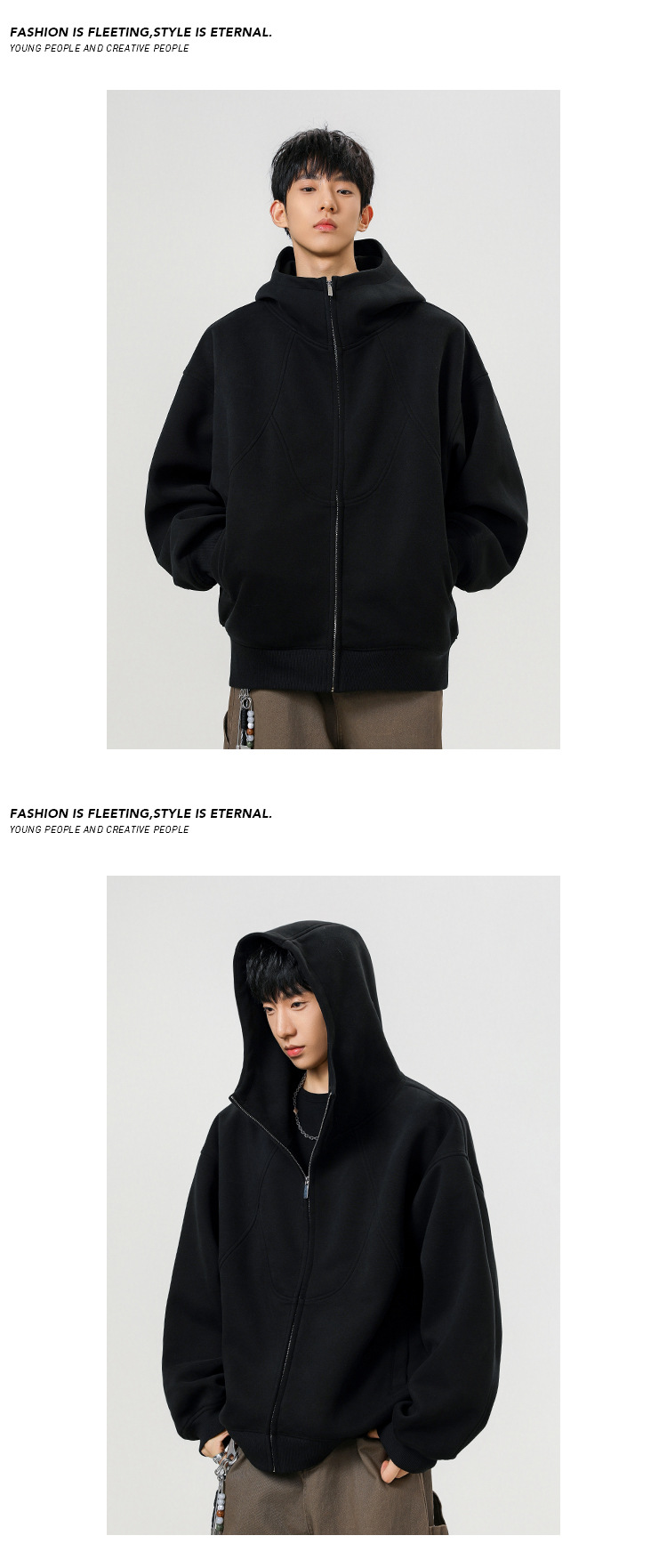 Herren Patchwork Sweatshirt Im Trendy High Street Style Herbst_voghion.com