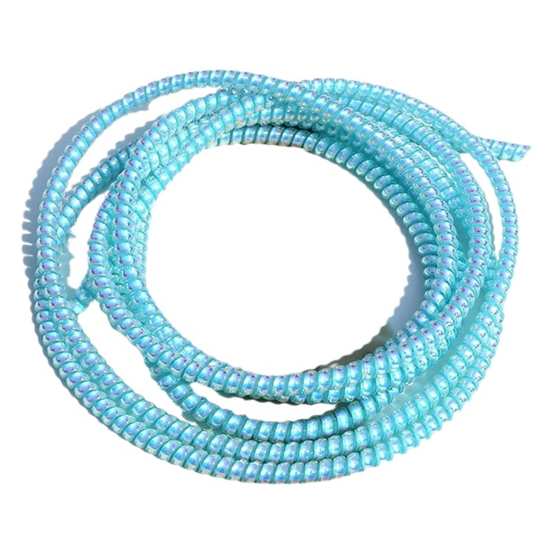 Nuevo láser 1,4 m cable de datos cable de protección de la cuerda manga protectora de datos bobinado primavera cuerda línea de protección fabricante ventas