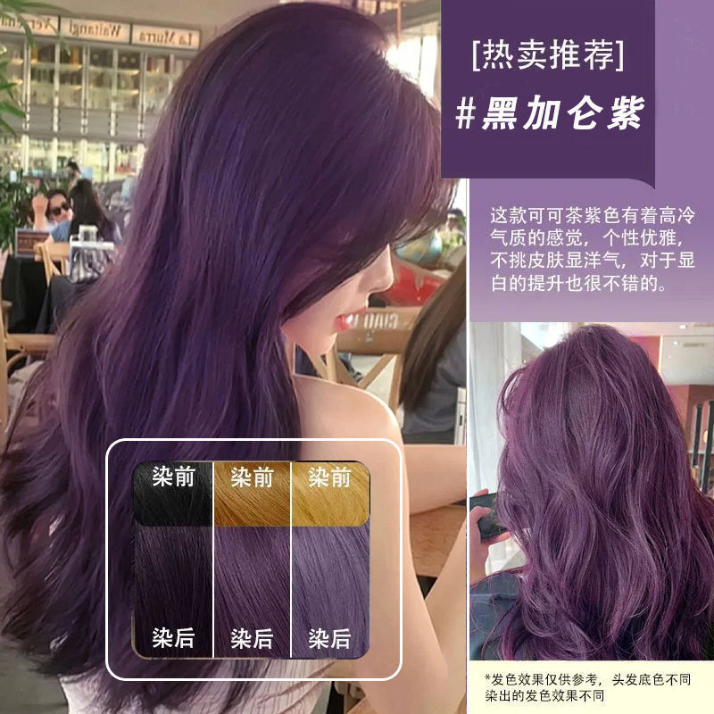 블랙커런트 퍼플(버블염색) 5/66