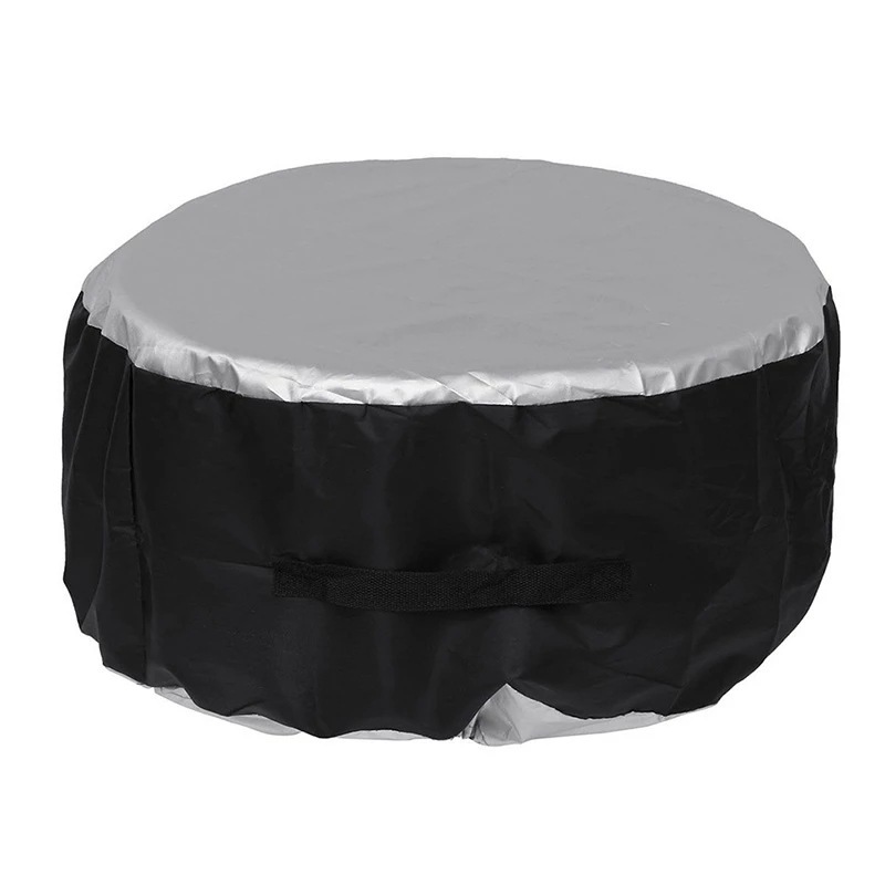 Cross-Border 210D Oxford Cloth Car Spare Tire Cover Spare Tire Cover Tire Protective Cover Tire Cover Waterproof Storage Bag