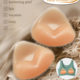 Cross-border Explosions Bikini Swimsuit Triangle Chest Pad Insert Thickened Underwear Chest Pad Small Chest Push-up Silicone Chest Pad